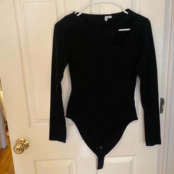 & Other Stories Long Sleeve Cut-Out Bodysuit - Picture 5 of 5